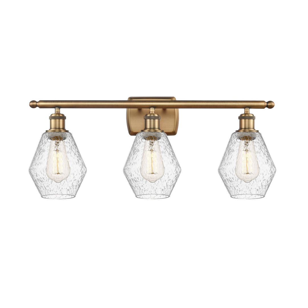 Innovations Ballston 516-3W-BB-G654-6 Bath Vanity Light 26 in. wide - Brushed Brass