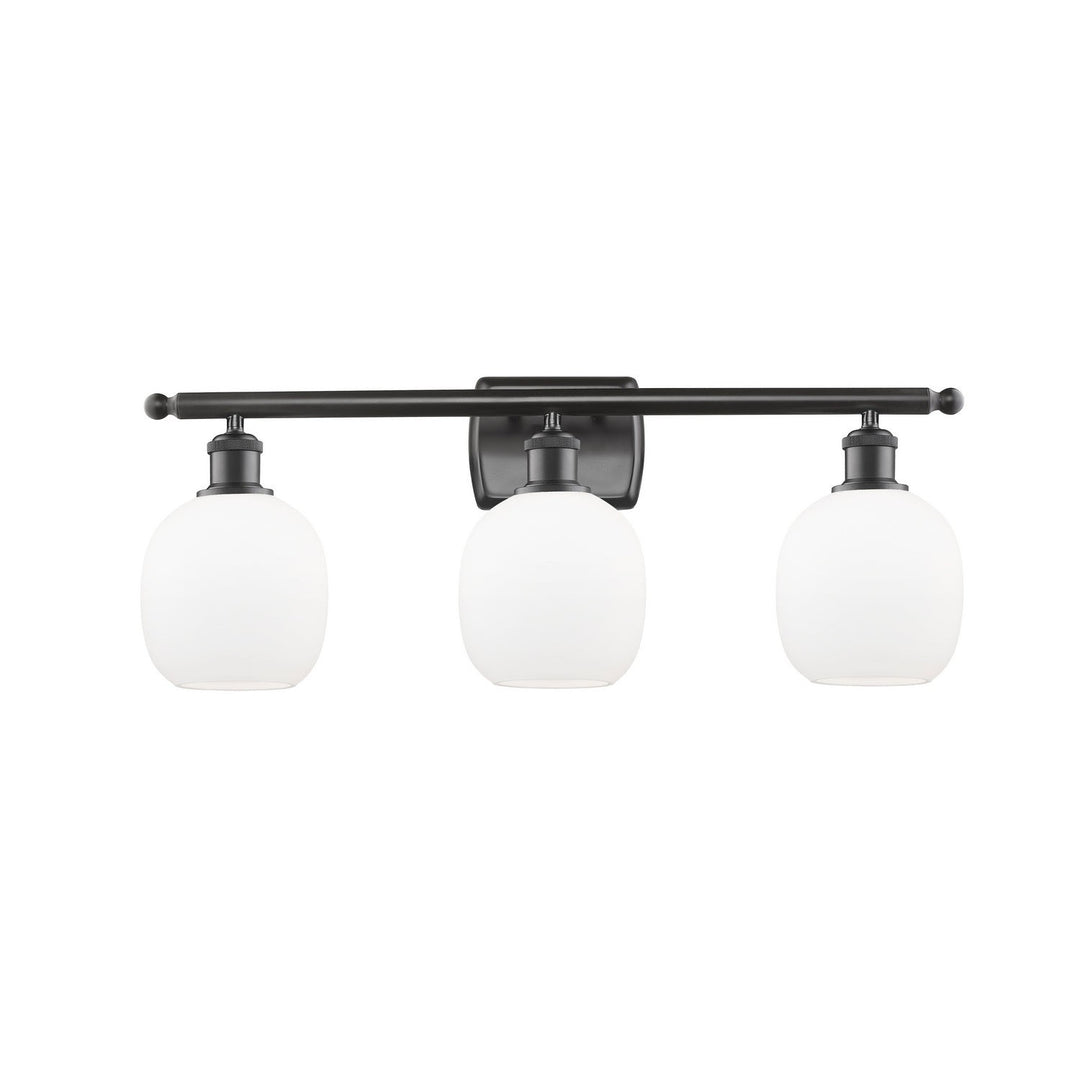 Innovations Ballston 516-3W-OB-G101-LED Bath Vanity Light 26 in. wide - Oil Rubbed Bronze