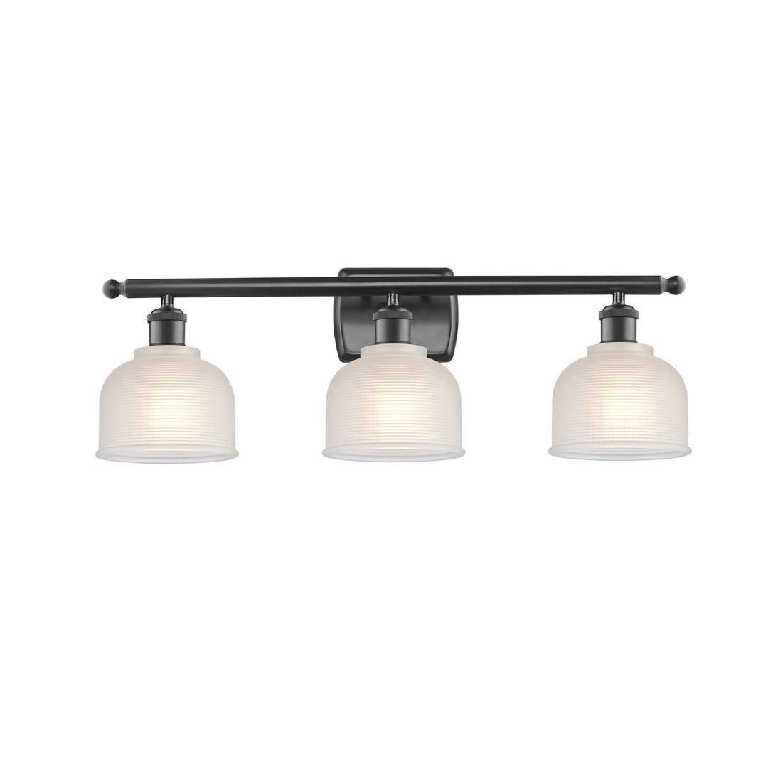 Innovations Ballston 516-3W-OB-G411 Bath Vanity Light 26 in. wide - Oil Rubbed Bronze