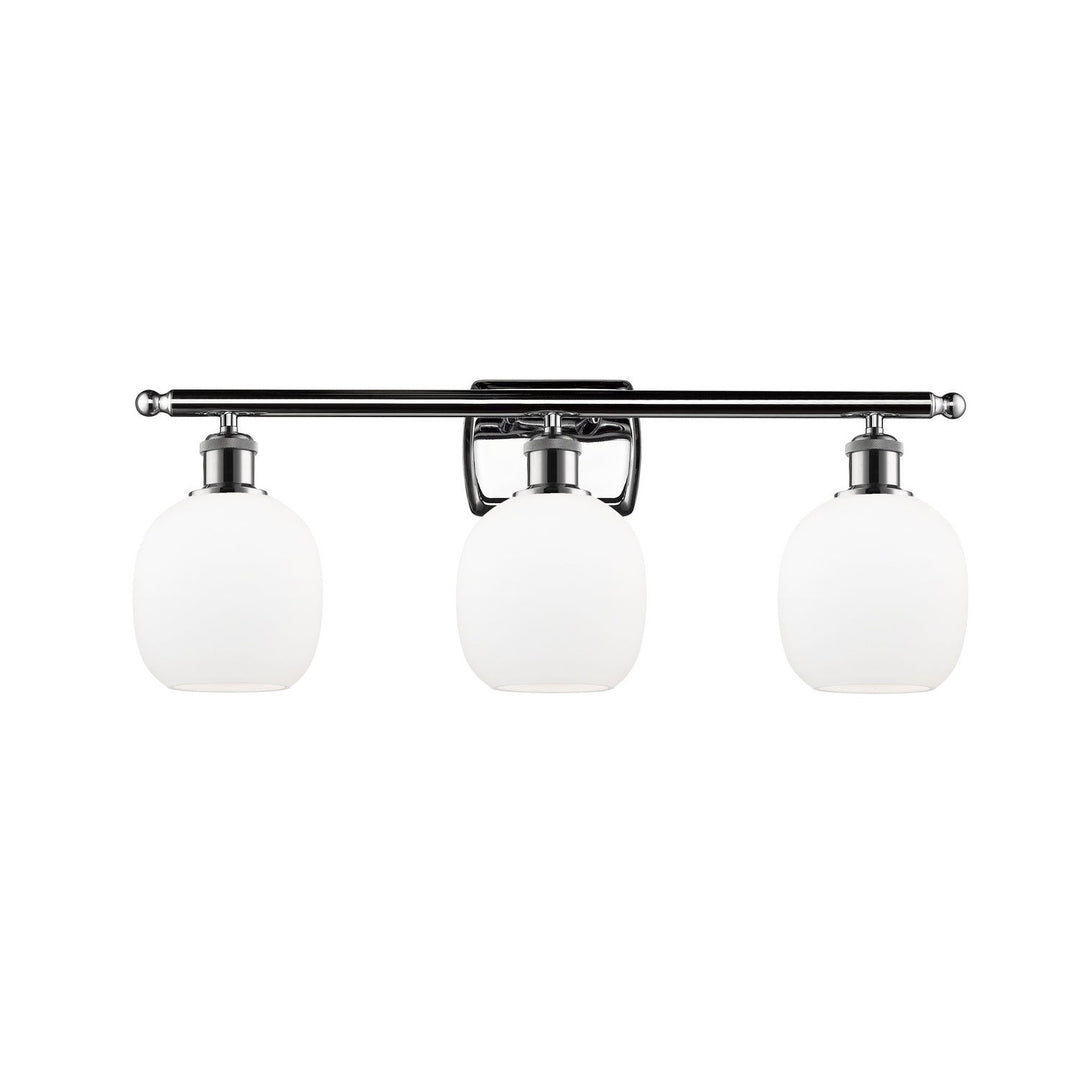 Innovations Ballston 516-3W-PC-G101 Bath Vanity Light 26 in. wide - Polished Chrome
