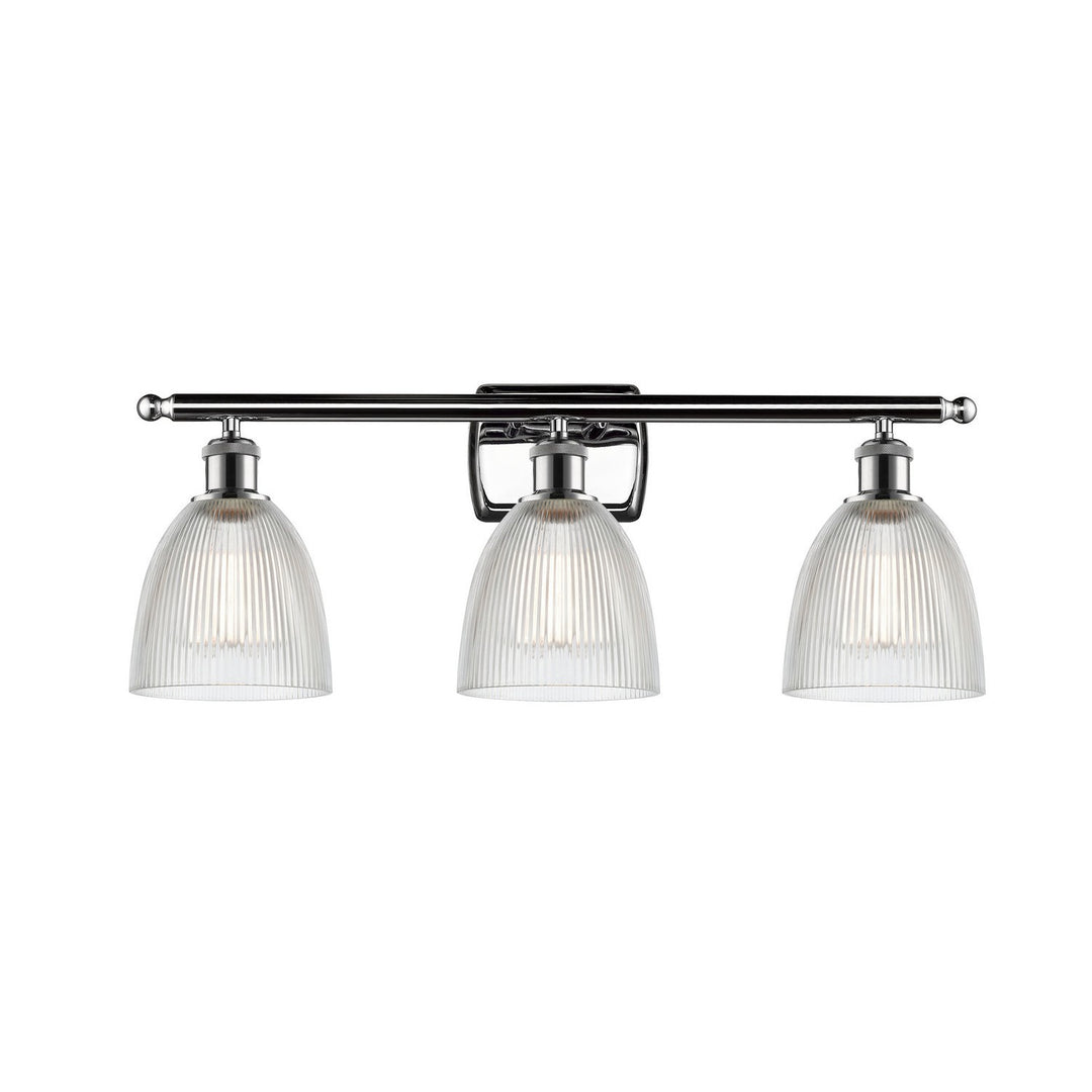 Innovations Ballston 516-3W-PC-G382 Bath Vanity Light 26 in. wide - Polished Chrome