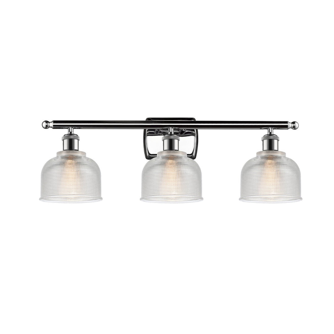 Innovations Ballston 516-3W-PC-G412-LED Bath Vanity Light 26 in. wide - Polished Chrome