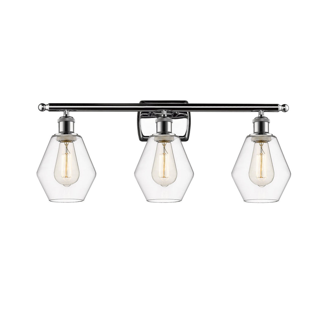 Innovations Ballston 516-3W-PC-G652-6 Bath Vanity Light 26 in. wide - Polished Chrome