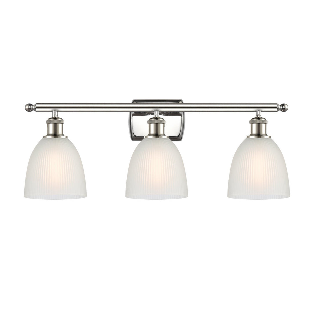 Innovations Ballston 516-3W-PN-G381-LED Bath Vanity Light 26 in. wide - Polished Nickel