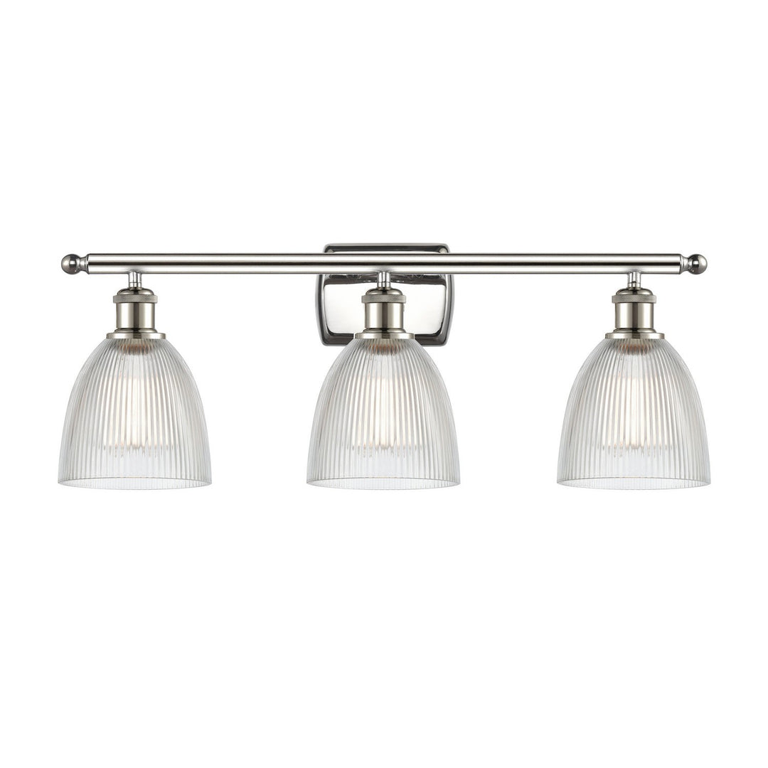 Innovations Ballston 516-3W-PN-G382-LED Bath Vanity Light 26 in. wide - Polished Nickel