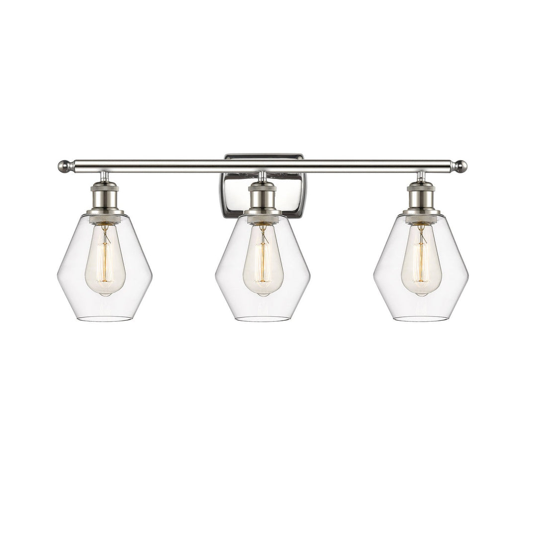 Innovations Ballston 516-3W-PN-G652-6-LED Bath Vanity Light 26 in. wide - Polished Nickel