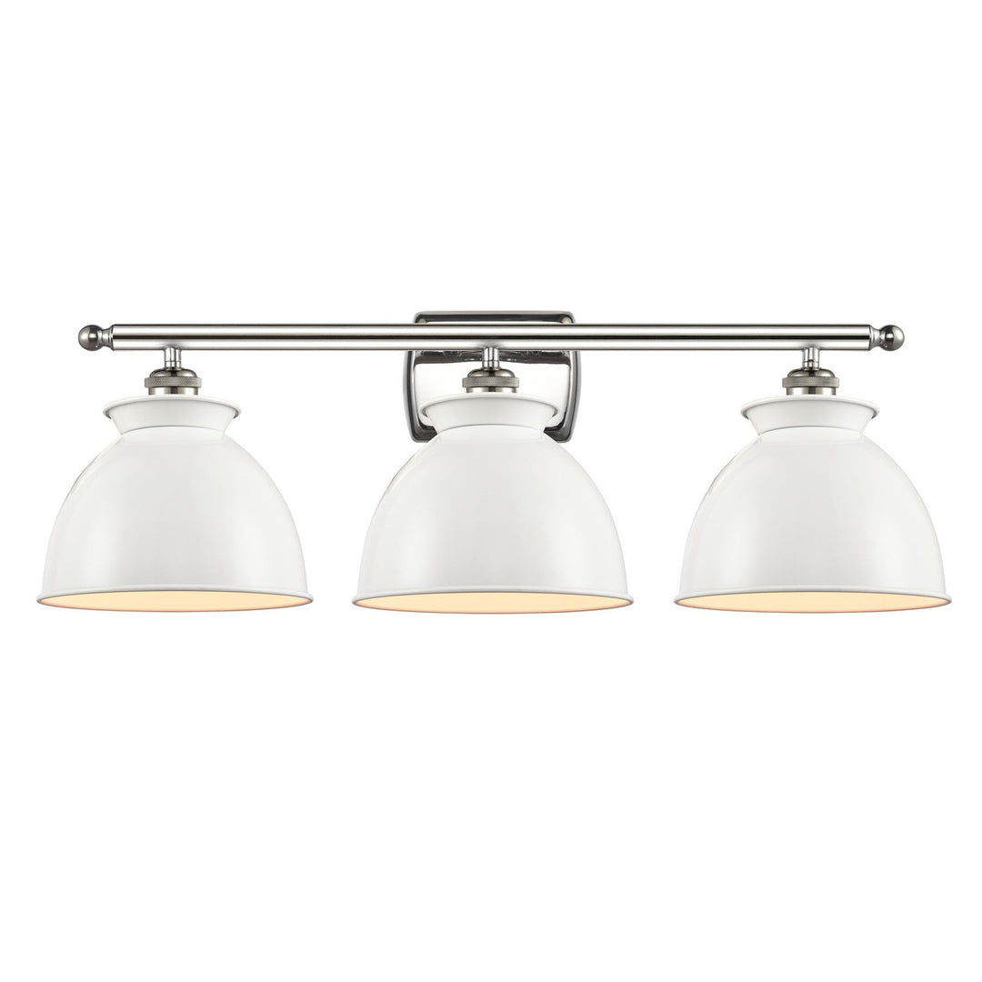 Innovations Ballston 516-3W-PN-M14-W Bath Vanity Light 28 in. wide - Polished Nickel