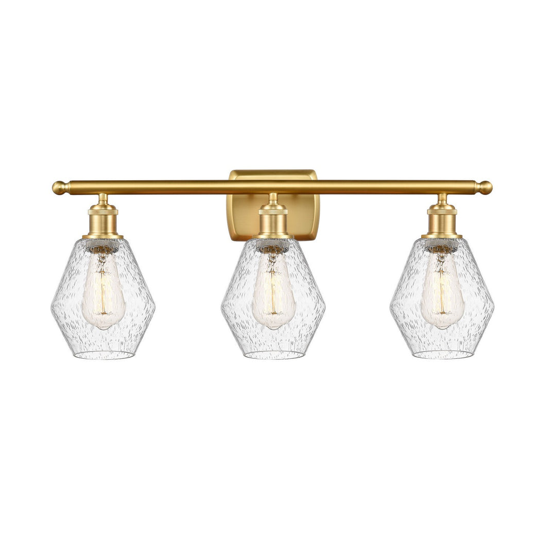 Innovations Ballston 516-3W-SG-G654-6 Bath Vanity Light 26 in. wide - Satin Gold