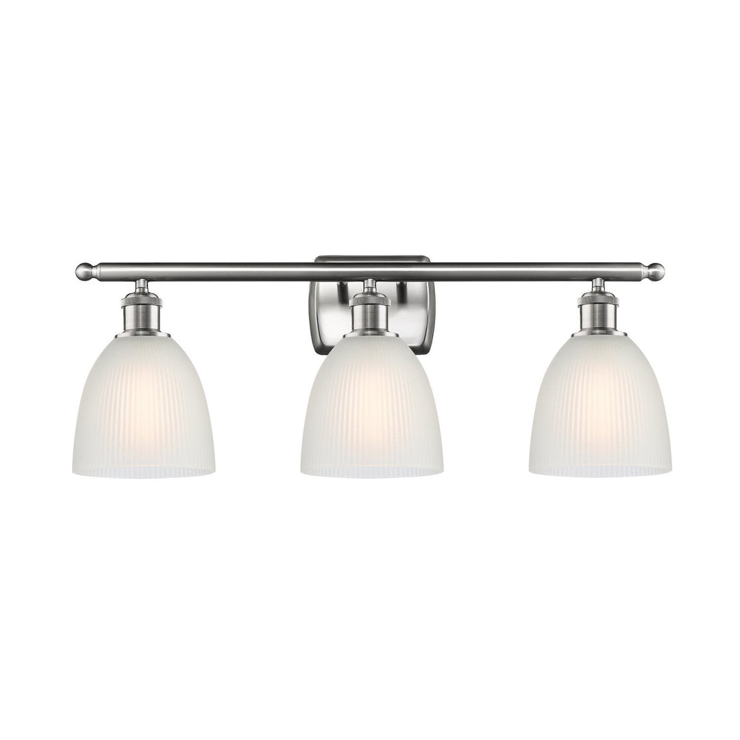 Innovations Ballston 516-3W-SN-G381 Bath Vanity Light 26 in. wide - Brushed Satin Nickel