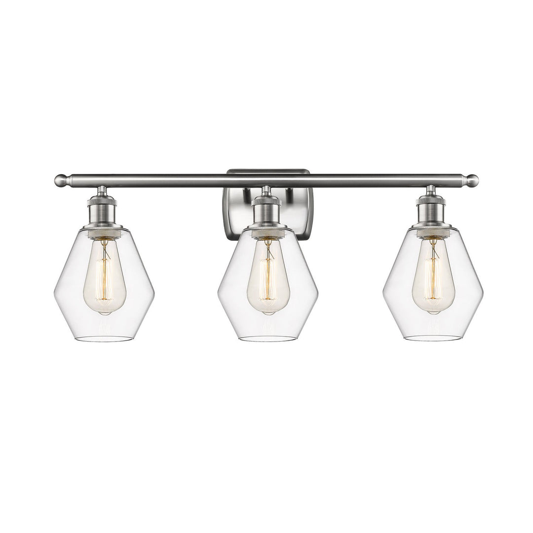 Innovations Ballston 516-3W-SN-G652-6-LED Bath Vanity Light 26 in. wide - Brushed Satin Nickel
