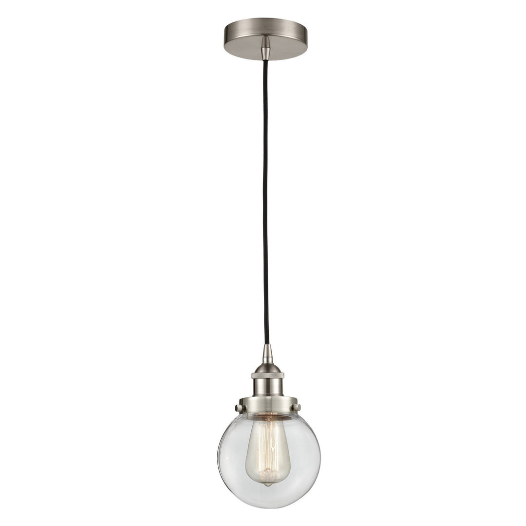 Innovations Edison 616-1PH-SN-G202-6-LED Pendant Light - Brushed Satin Nickel