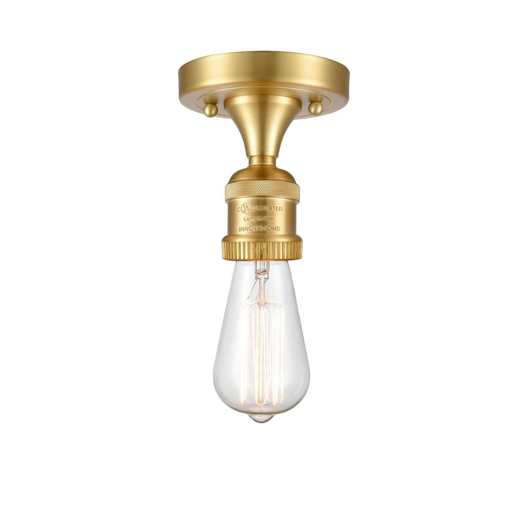 Innovations Franklin Restoration 517-1C-SG-LED Ceiling Light - Satin Gold