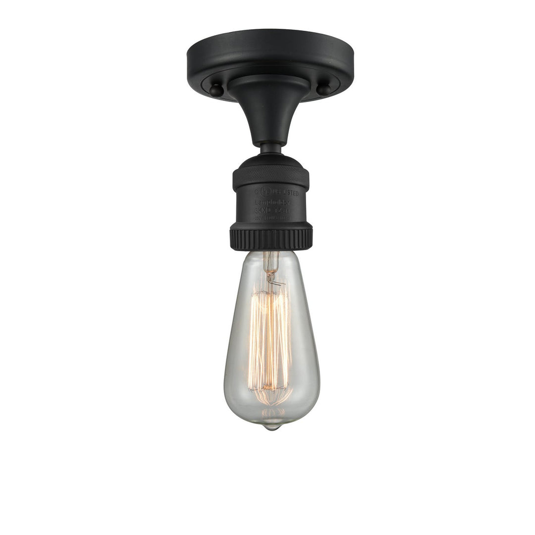 Innovations Franklin Restoration 517NH-1C-BK Ceiling Light - Matte Black