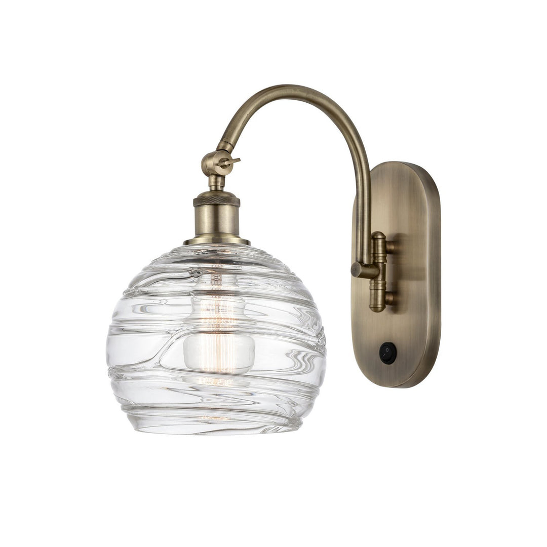 Innovations Ballston 518-1W-AB-G1213-8-LED Wall Sconce Light - Antique Brass