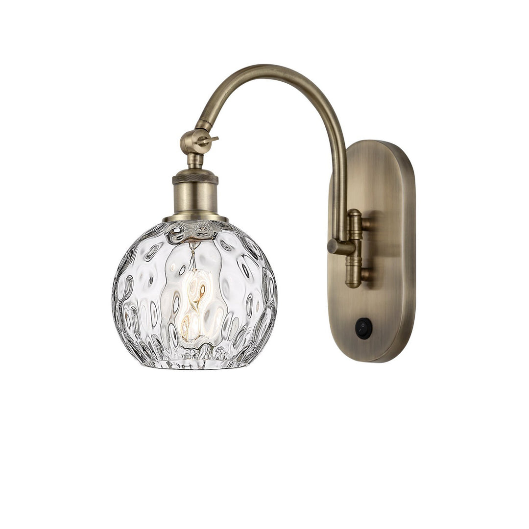 Innovations Ballston 518-1W-AB-G1215-6 Wall Sconce Light - Antique Brass