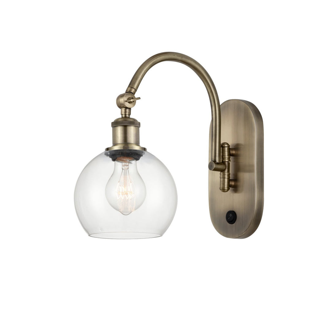 Innovations Ballston 518-1W-AB-G122-6-LED Wall Sconce Light - Antique Brass