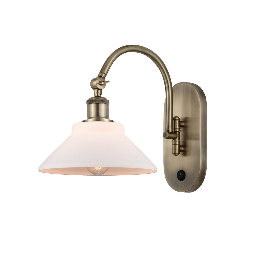Innovations Ballston 518-1W-AB-G131 Wall Sconce Light - Antique Brass