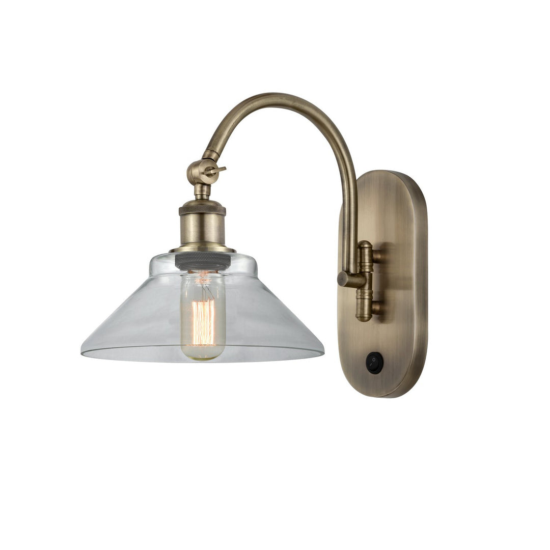 Innovations Ballston 518-1W-AB-G132 Wall Sconce Light - Antique Brass