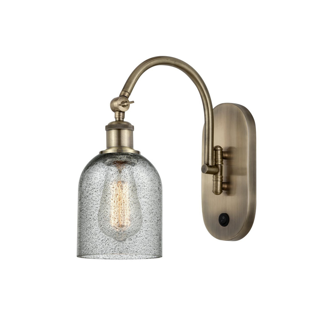Innovations Ballston 518-1W-AB-G257 Wall Sconce Light - Antique Brass