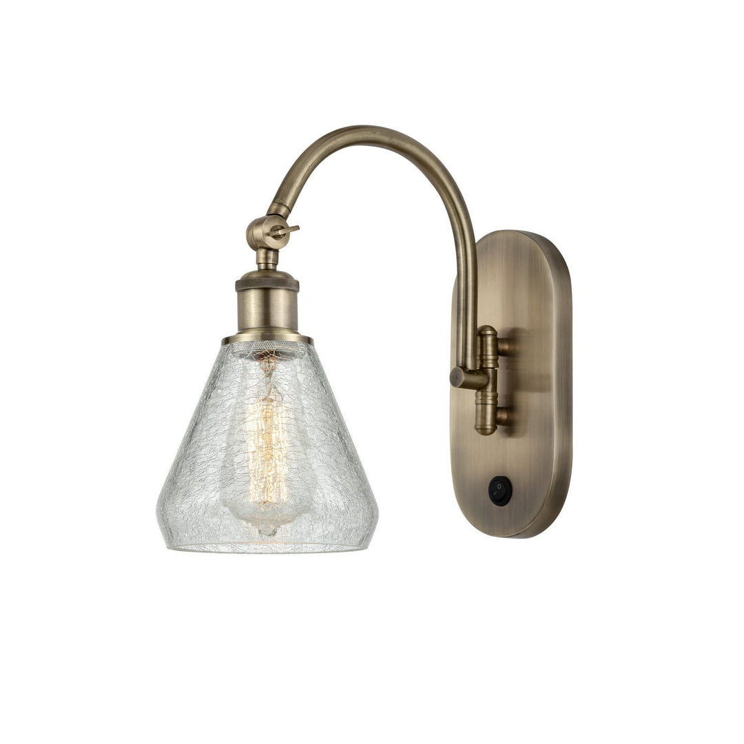 Innovations Ballston 518-1W-AB-G275 Wall Sconce Light - Antique Brass