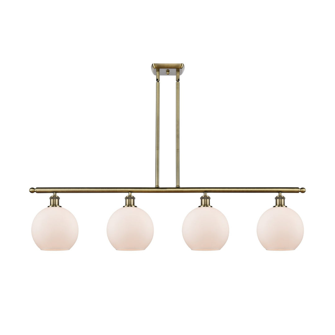Innovations Ballston 516-4I-AB-G121-8-LED Pendant Light - Antique Brass