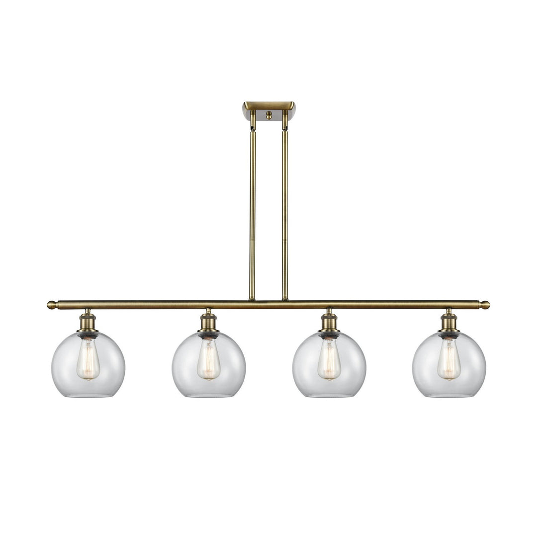 Innovations Ballston 516-4I-AB-G122-8-LED Pendant Light - Antique Brass
