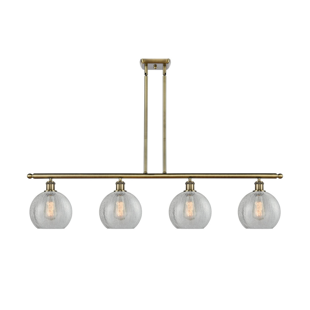 Innovations Ballston 516-4I-AB-G125-8 Pendant Light - Antique Brass