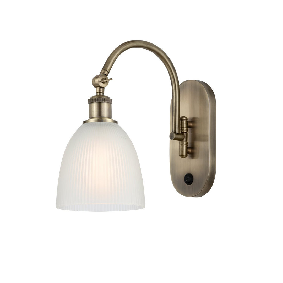 Innovations Ballston 518-1W-AB-G381 Wall Sconce Light - Antique Brass