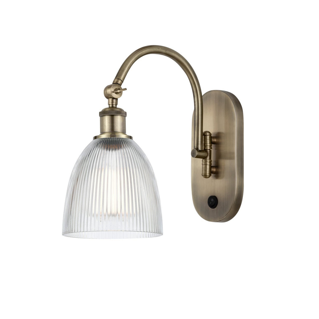 Innovations Ballston 518-1W-AB-G382 Wall Sconce Light - Antique Brass