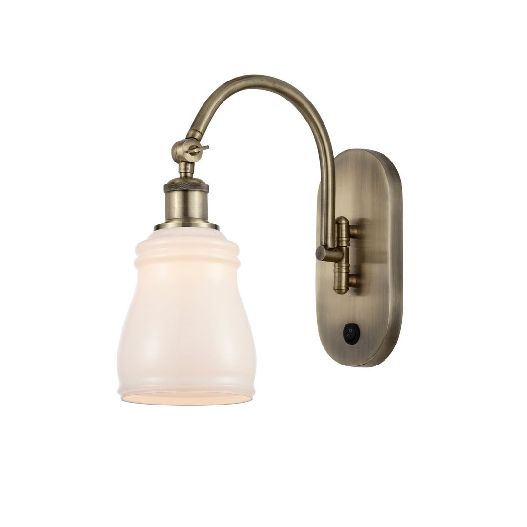 Innovations Ballston 518-1W-AB-G391 Wall Sconce Light - Antique Brass