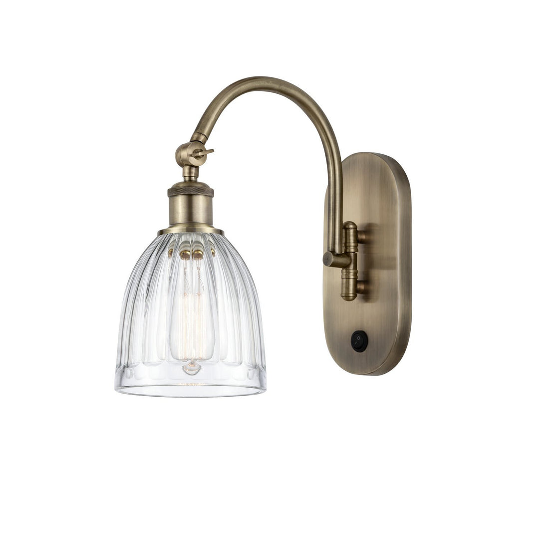 Innovations Ballston 518-1W-AB-G442 Wall Sconce Light - Antique Brass