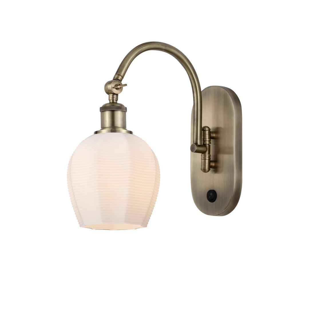 Innovations Ballston 518-1W-AB-G461-6-LED Wall Sconce Light - Antique Brass