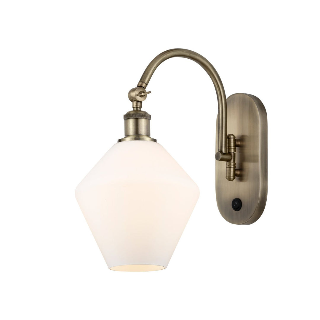 Innovations Ballston 518-1W-AB-G651-8-LED Wall Sconce Light - Antique Brass