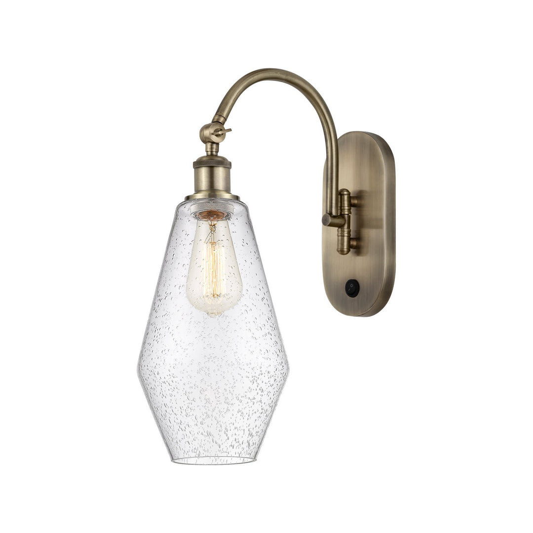 Innovations Ballston 518-1W-AB-G654-7 Wall Sconce Light - Antique Brass