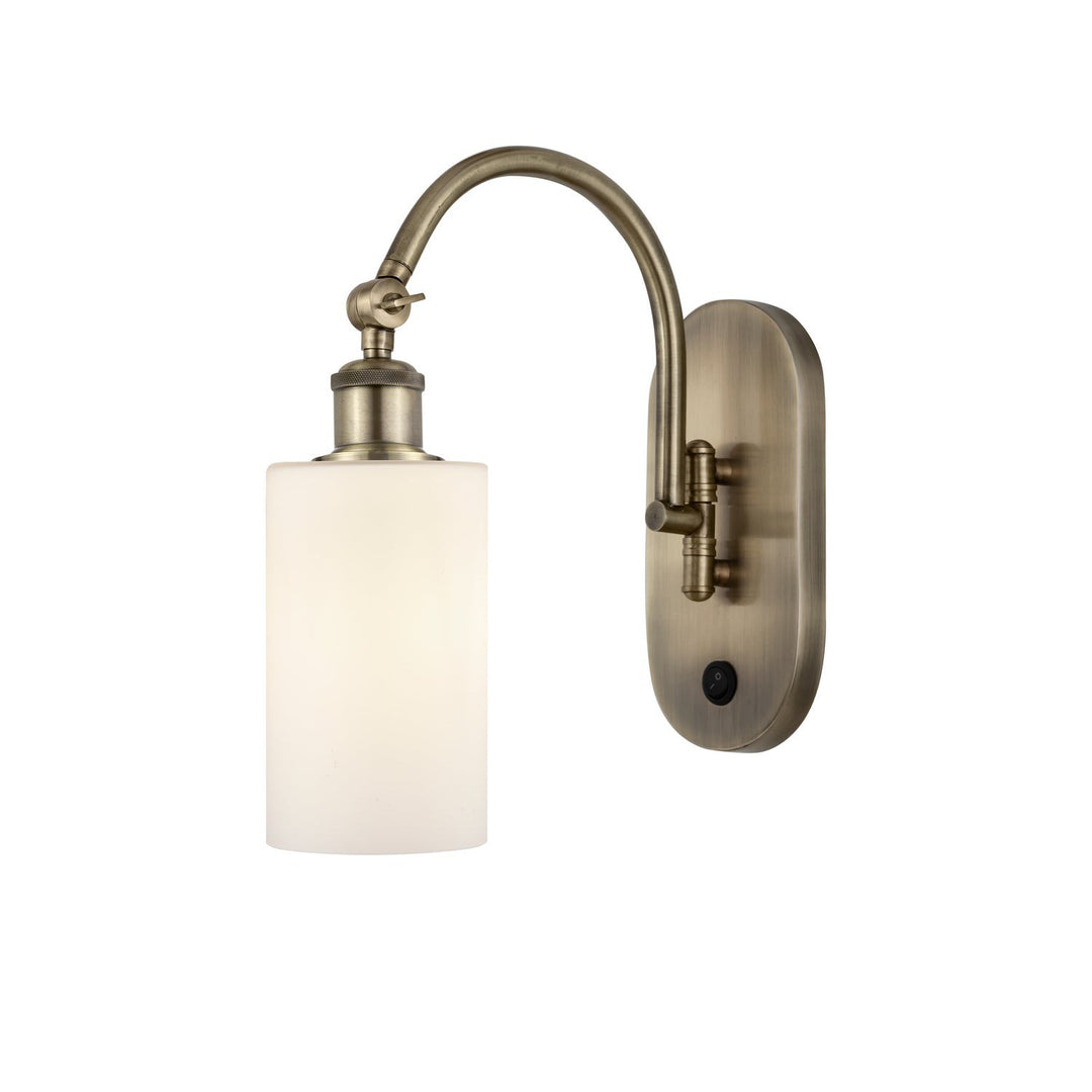 Innovations Ballston 518-1W-AB-G801 Wall Sconce Light - Antique Brass