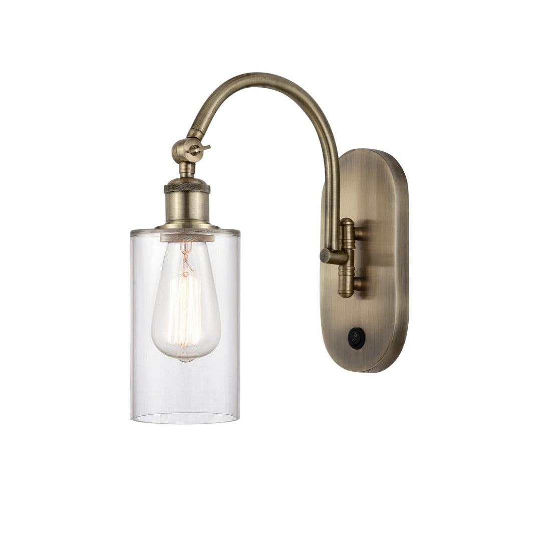 Innovations Ballston 518-1W-AB-G802 Wall Sconce Light - Antique Brass