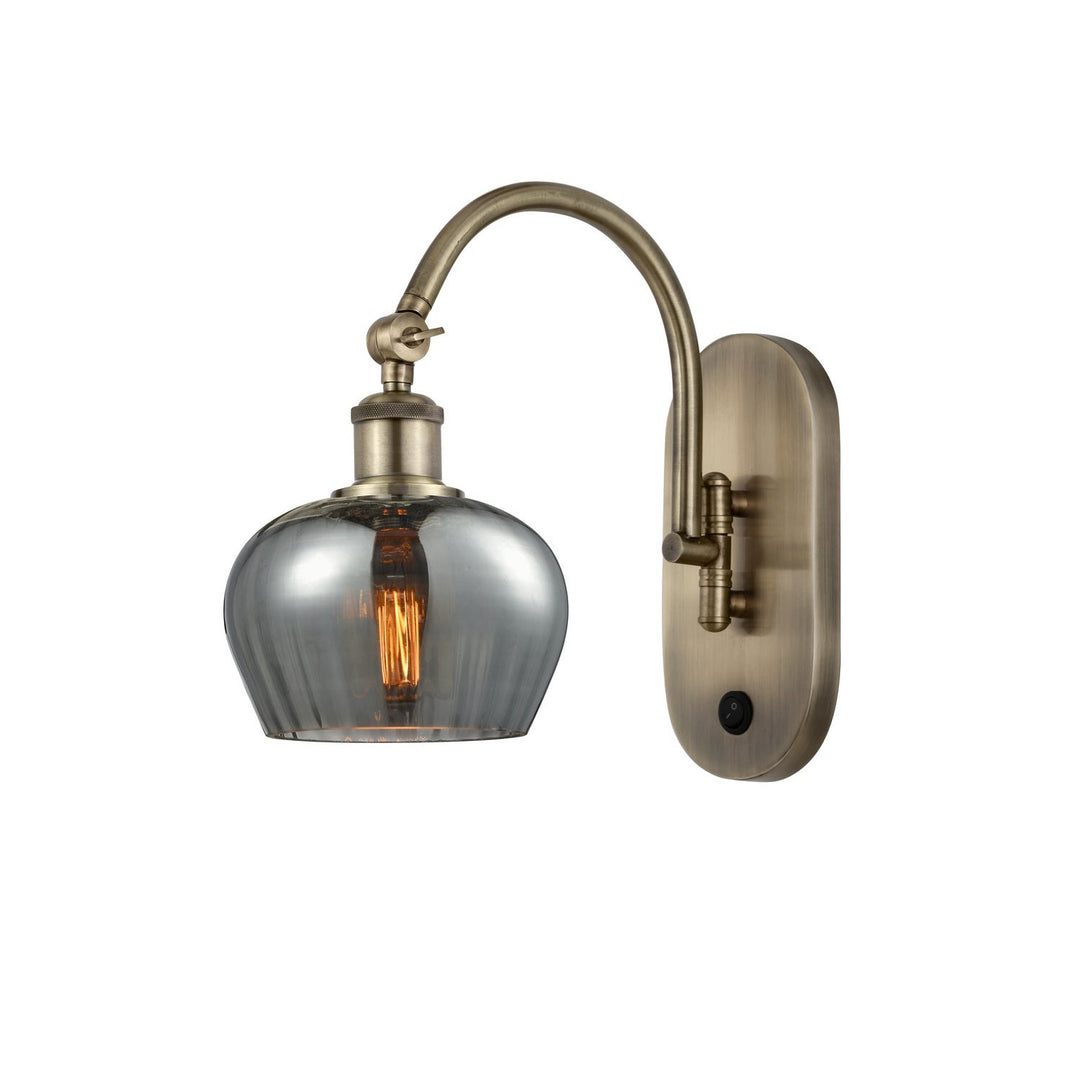 Innovations Ballston 518-1W-AB-G93 Wall Sconce Light - Antique Brass