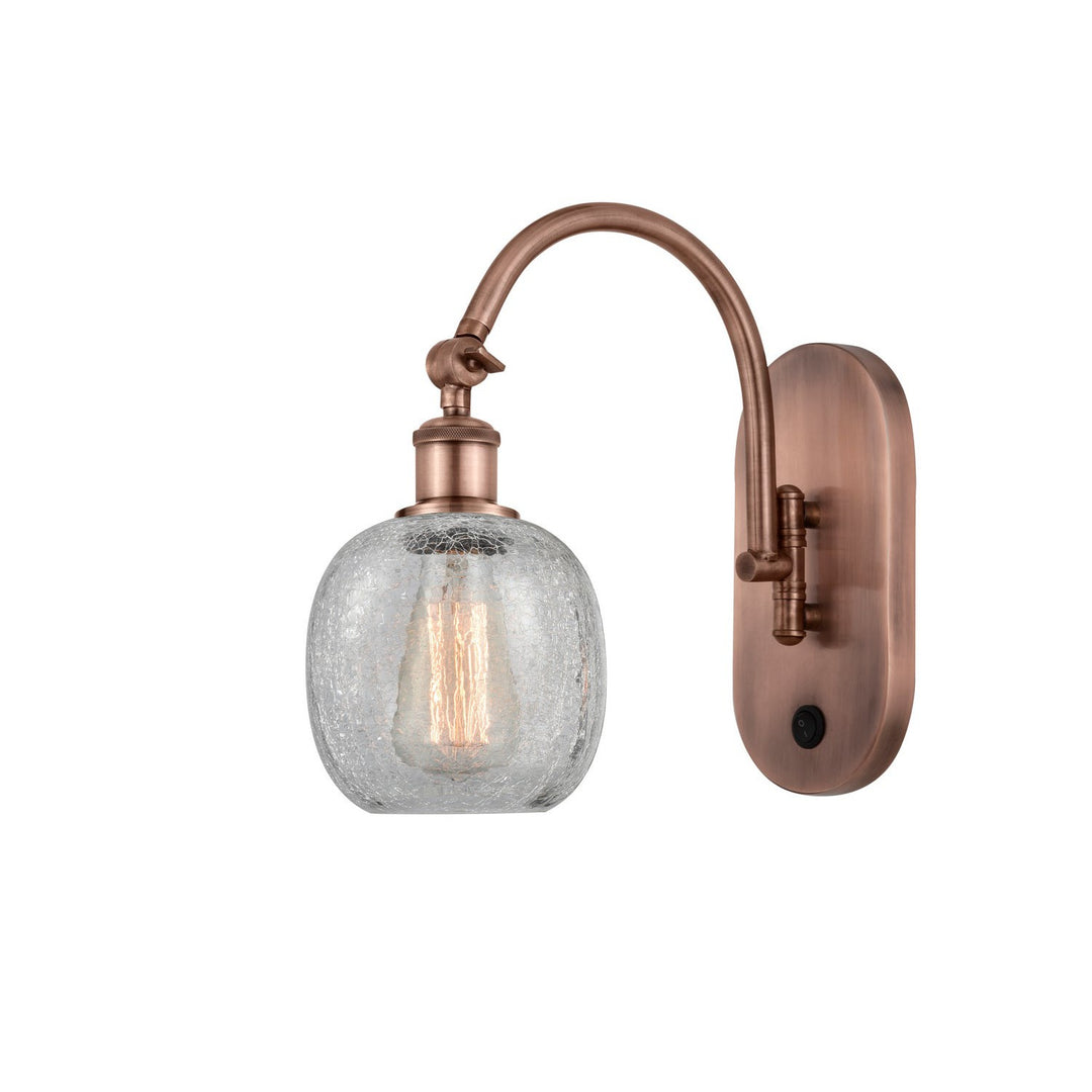 Innovations Ballston 518-1W-AC-G105 Wall Sconce Light - Antique Copper