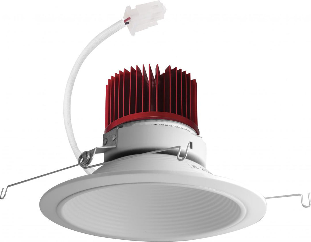 Elco Lighting E614C2035W2  Led Light Engine With Baffle Trim Recessed Light White