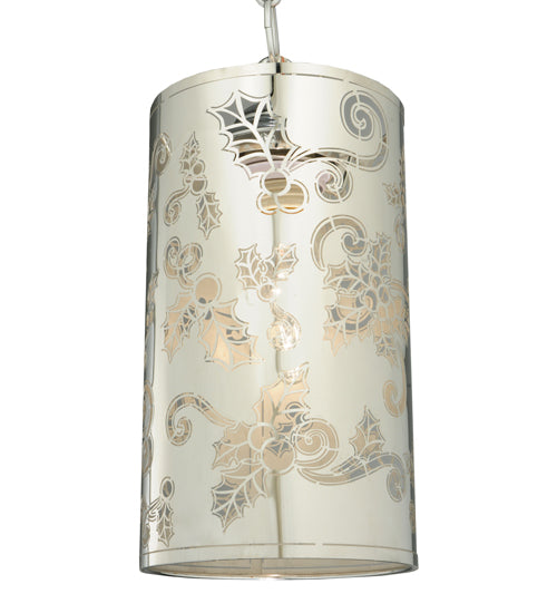 Meyda Tiffany Mistletoe 126761 Pendant Light - Stainless Steel