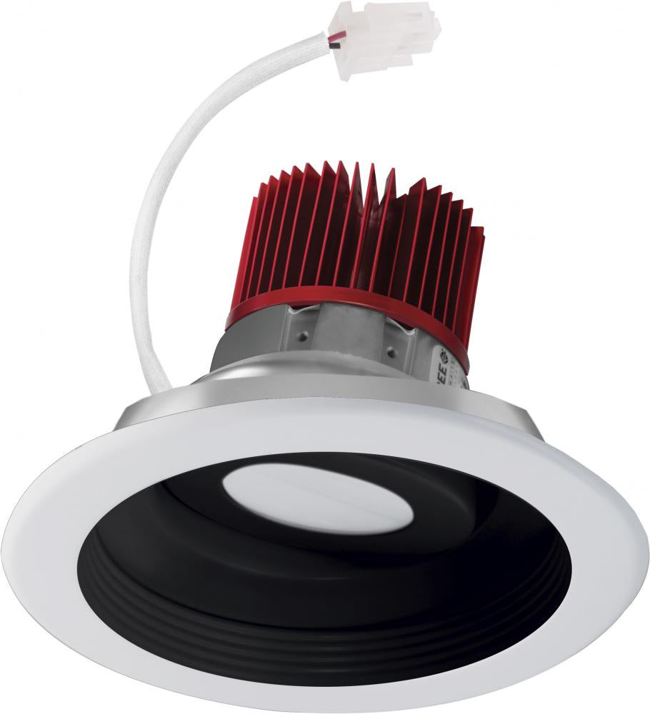 Elco Lighting E616C2030B2  Led Light Engine With Adjustable Baffle Trim Recessed Light Two-Tone