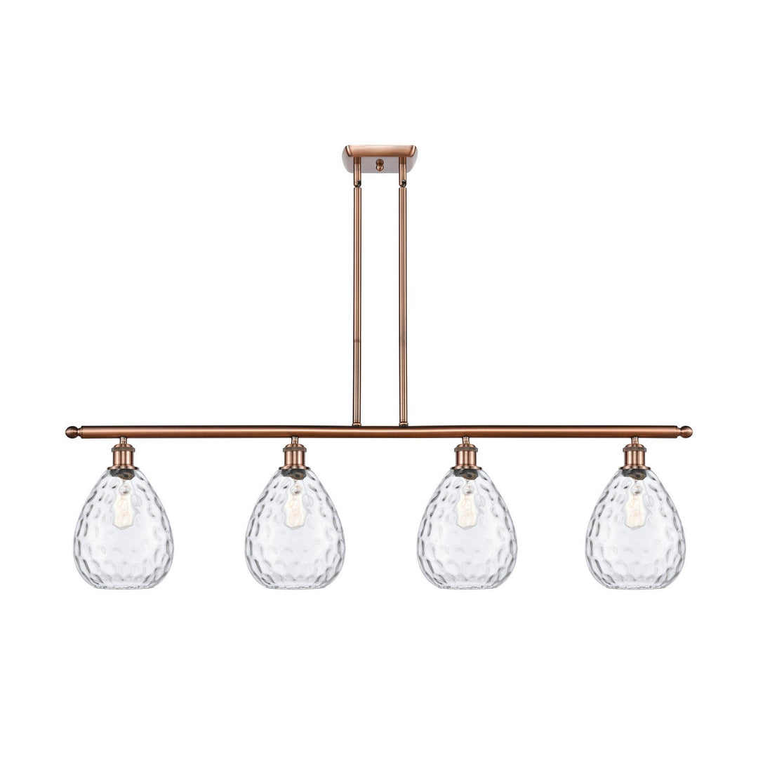 Innovations Ballston 516-4I-AC-G372-LED Pendant Light - Antique Copper