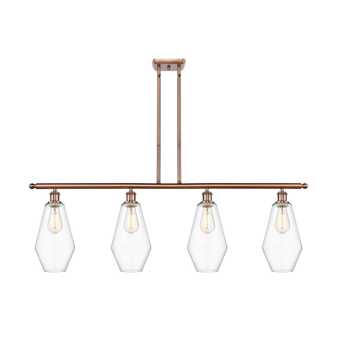 Innovations Ballston 516-4I-AC-G652-7 Pendant Light - Antique Copper