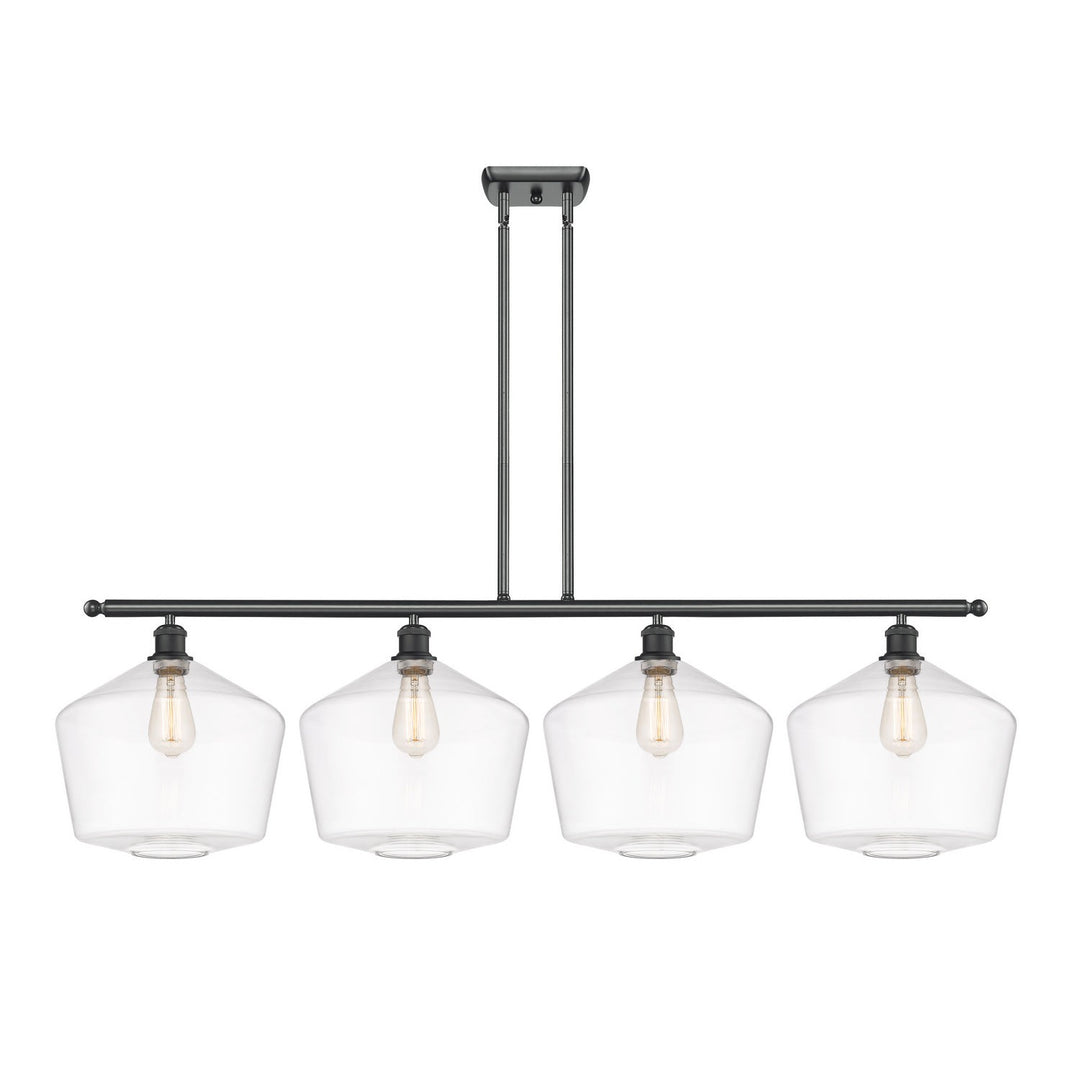 Innovations Ballston 516-4I-BK-G652-12 Pendant Light - Matte Black
