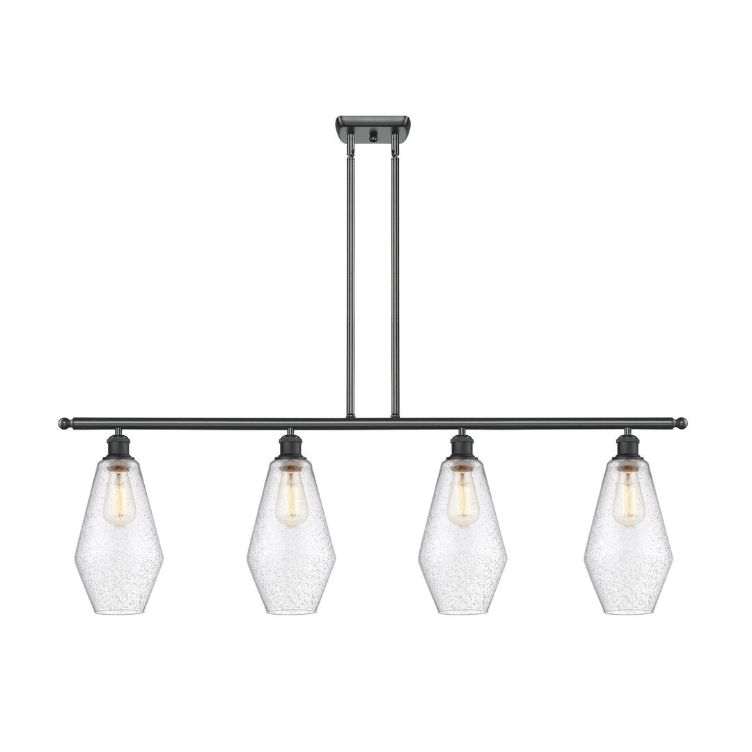 Innovations Ballston 516-4I-BK-G654-7 Pendant Light - Matte Black