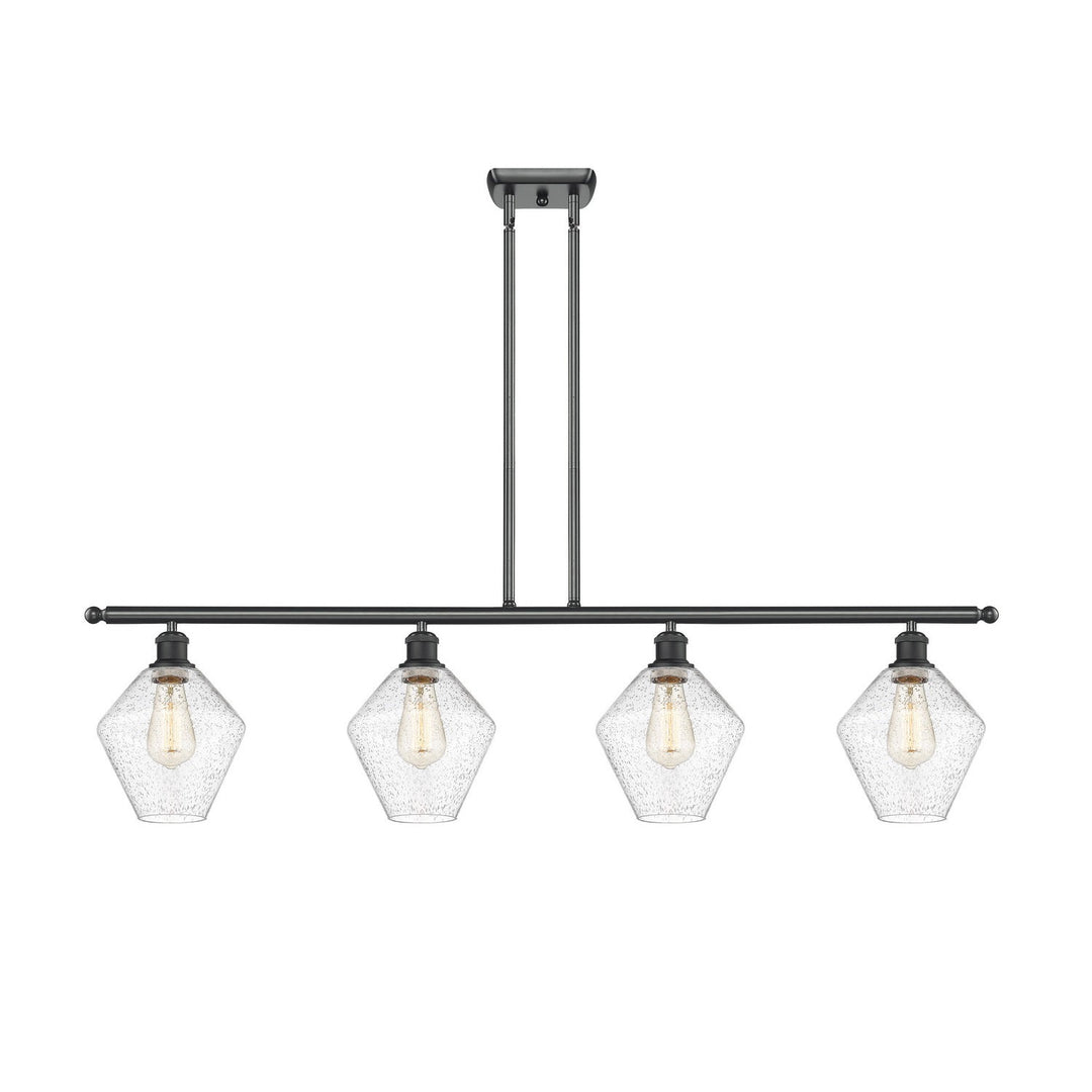 Innovations Ballston 516-4I-BK-G654-8-LED Pendant Light - Matte Black