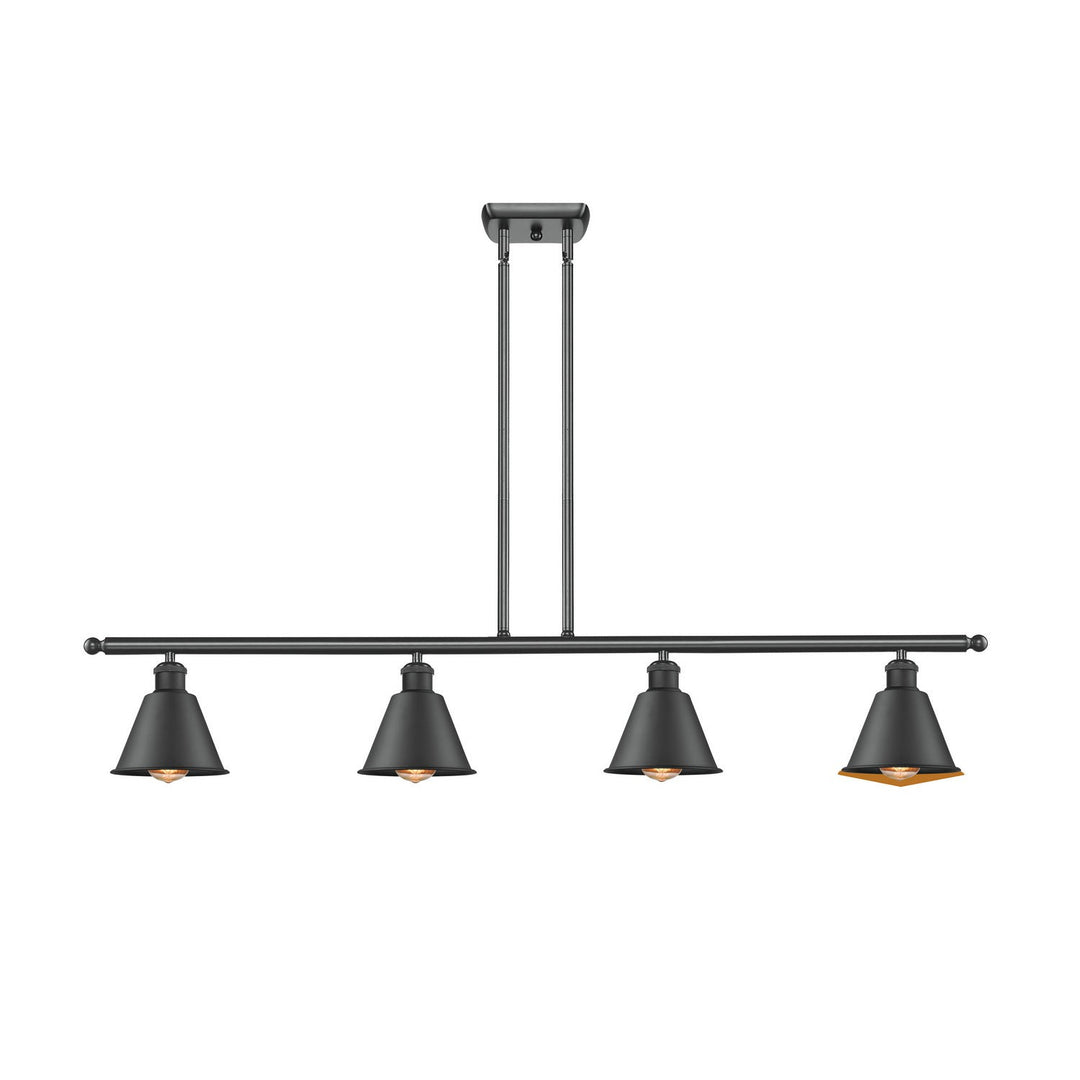 Innovations Ballston 516-4I-BK-M8-LED Pendant Light - Matte Black