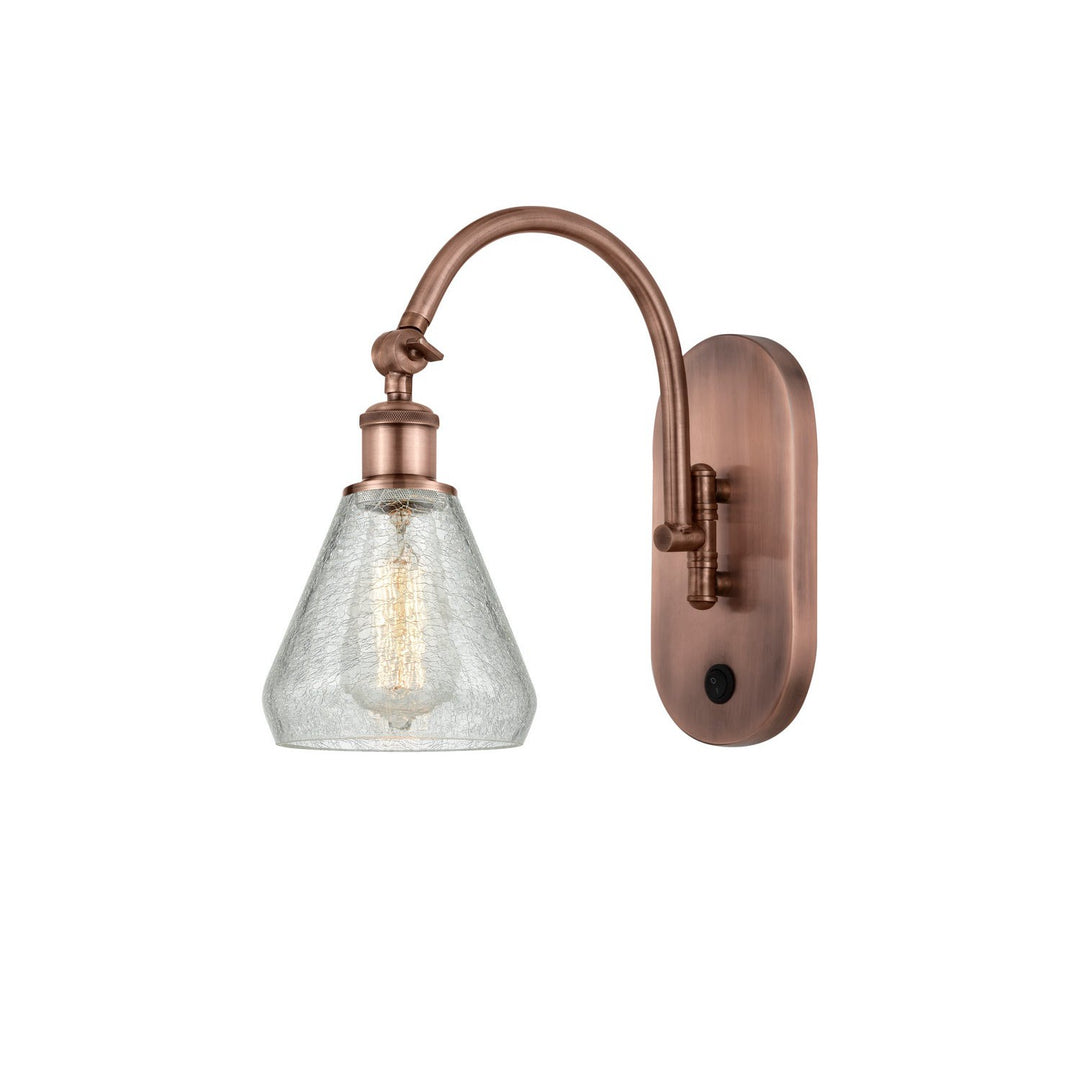 Innovations Ballston 518-1W-AC-G275 Wall Sconce Light - Antique Copper
