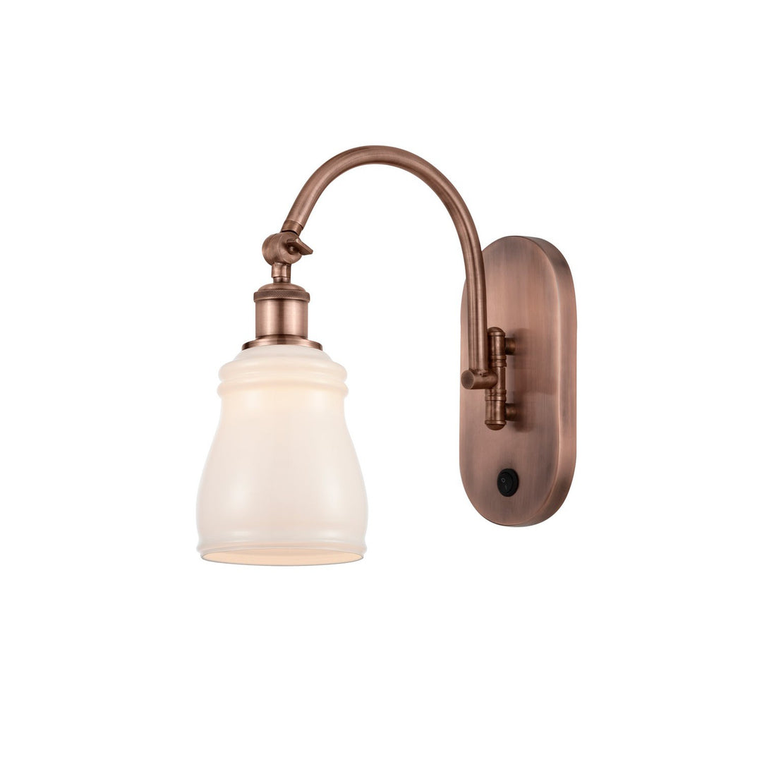 Innovations Ballston 518-1W-AC-G391 Wall Sconce Light - Antique Copper