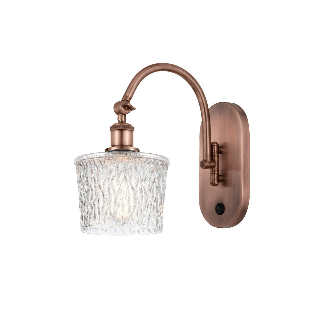 Innovations Ballston 518-1W-AC-G402 Wall Sconce Light - Antique Copper